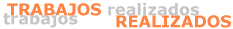 Trabajos realizados